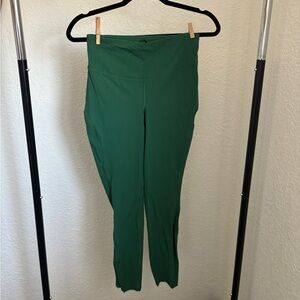 Lululemon green ribbed leggings